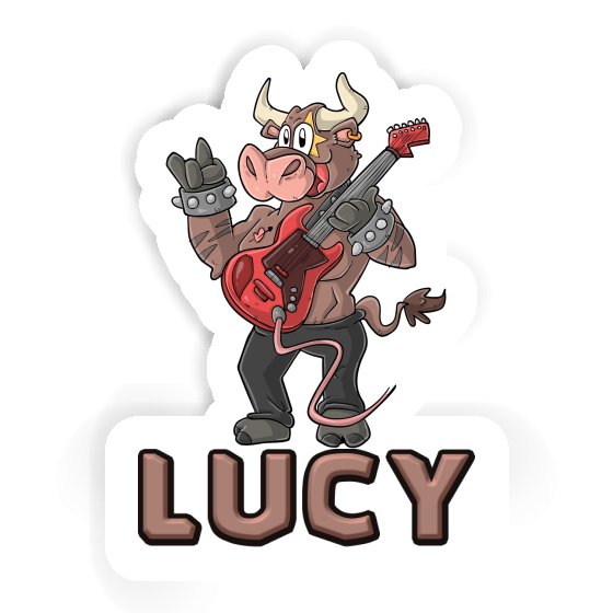 Sticker Gitarrist Lucy Gift package Image