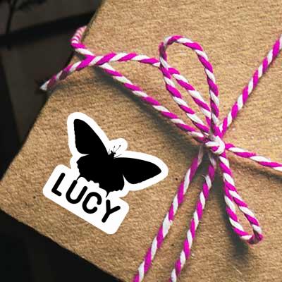 Sticker Butterfly Lucy Gift package Image