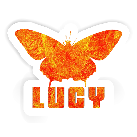 Sticker Butterfly Lucy Image