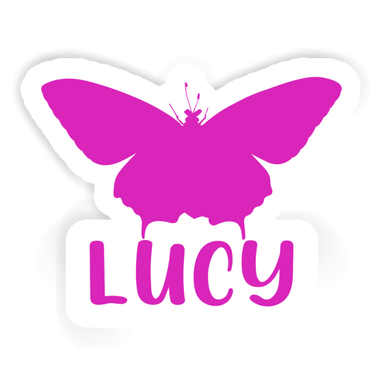 Schmetterling Sticker Lucy Notebook Image