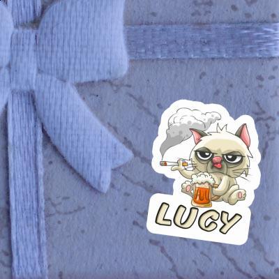 Bad Cat Sticker Lucy Notebook Image