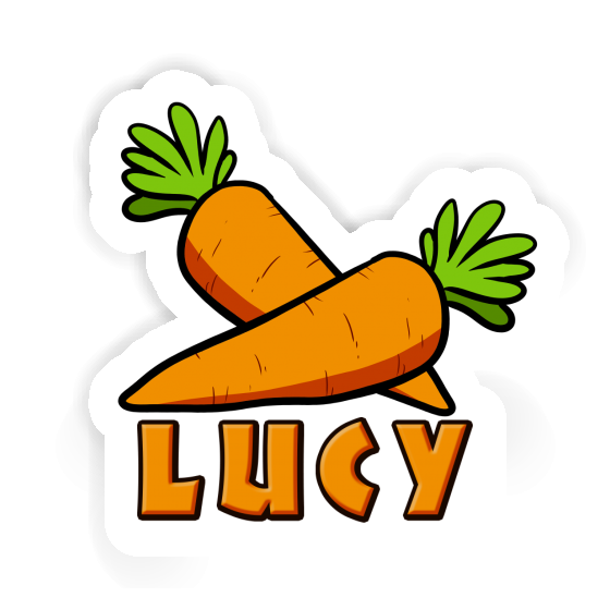 Carrot Sticker Lucy Notebook Image