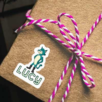 Katze Sticker Lucy Gift package Image