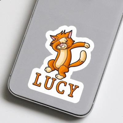 Lucy Sticker Dabbing Cat Gift package Image