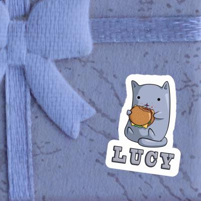 Aufkleber Lucy Katze Gift package Image