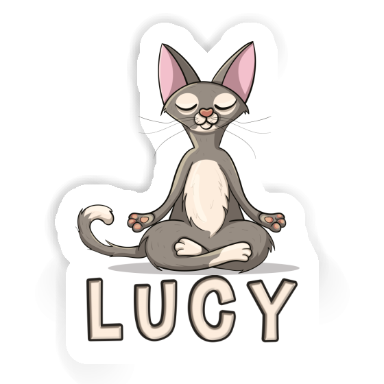 Sticker Lucy Yoga Gift package Image