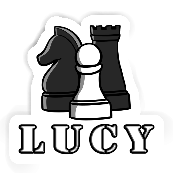 Schachfigur Sticker Lucy Gift package Image