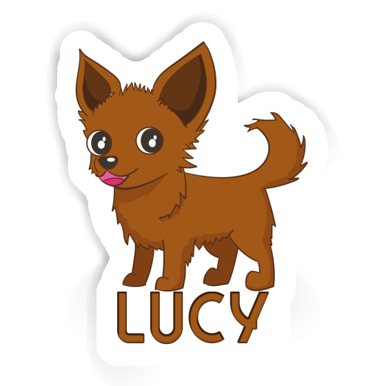 Chihuahua Sticker Lucy Notebook Image