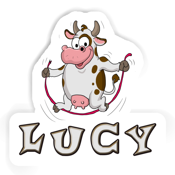 Vache Autocollant Lucy Notebook Image