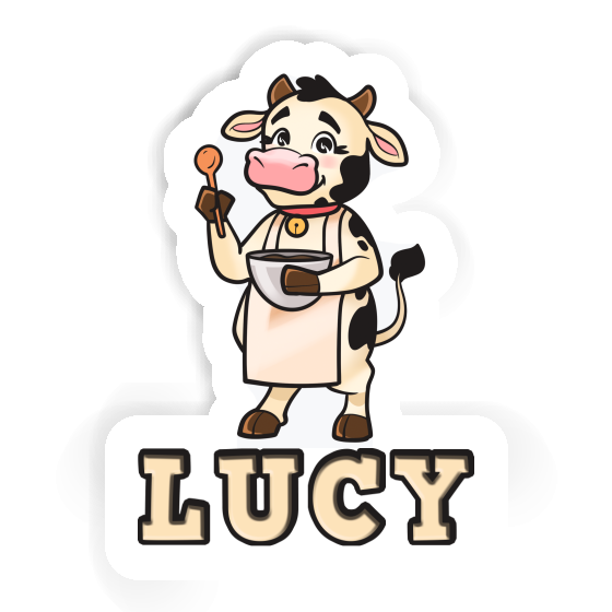 Sticker Cook Lucy Notebook Image