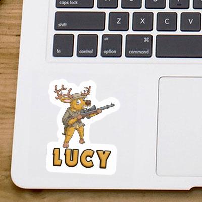 Sticker Hunter Lucy Laptop Image