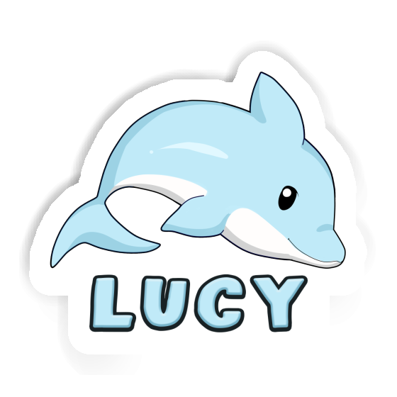 Lucy Sticker Dolphin Notebook Image