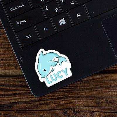 Dolphin Sticker Lucy Notebook Image