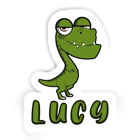 Lucy Sticker Dino Laptop Image