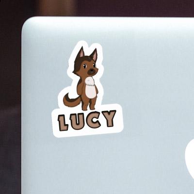 German Sheperd Sticker Lucy Gift package Image