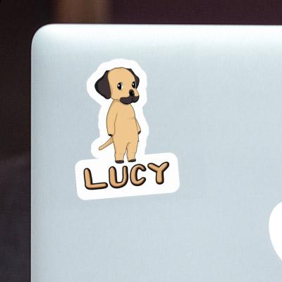 Lucy Sticker Rhodesian Ridgeback Laptop Image