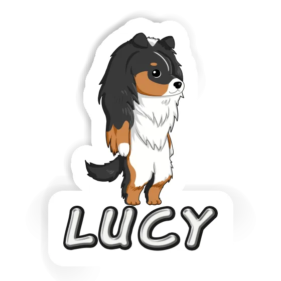 Sticker Lucy Shetland Sheepdog Gift package Image