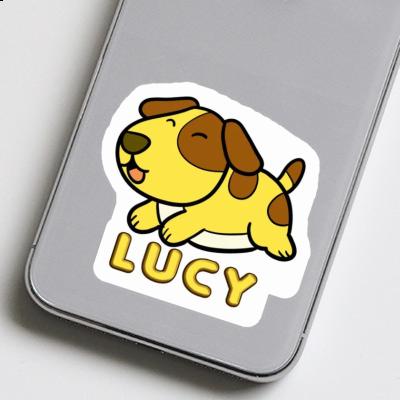 Sticker Lucy Dog Notebook Image