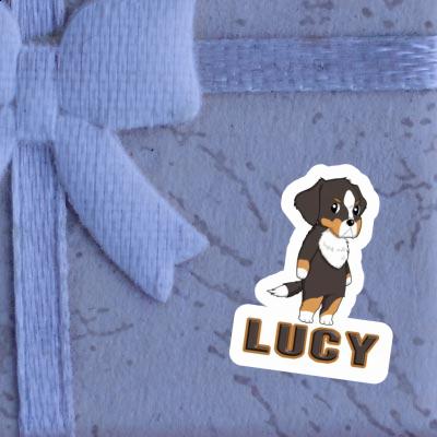 Dog Sticker Lucy Notebook Image