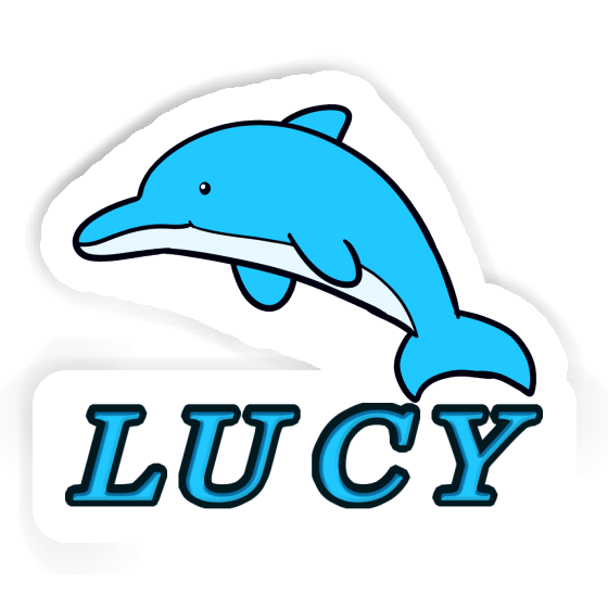 Lucy Sticker Dolphin Notebook Image