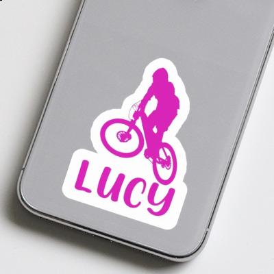 Sticker Lucy Downhiller Notebook Image