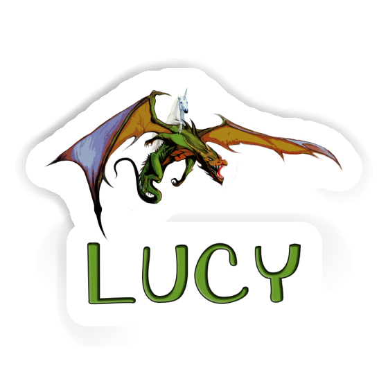 Sticker Drache Lucy Laptop Image