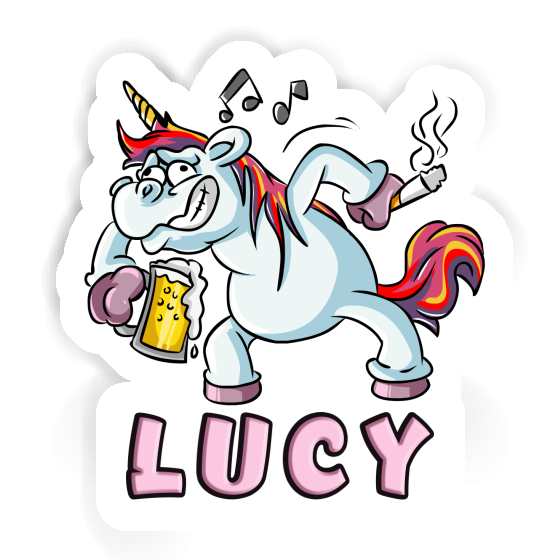 Autocollant Lucy Licorne Gift package Image