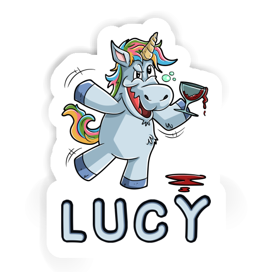 Sticker Unicorn Lucy Notebook Image