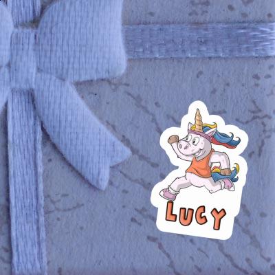 Sticker Runner Lucy Notebook Image