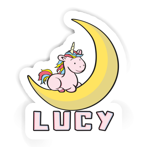 Lucy Autocollant Licorne Image