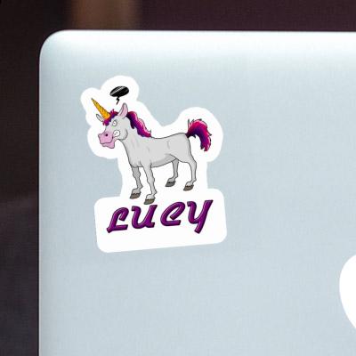 Angry Unicorn Sticker Lucy Gift package Image