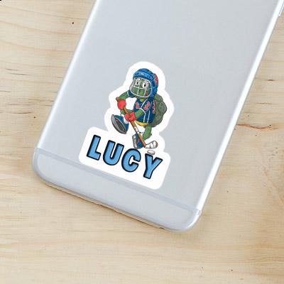 Sticker Lucy Hockey Player Gift package Image