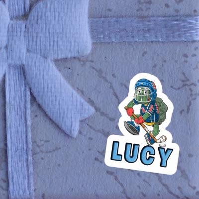 Sticker Lucy Hockey Player Gift package Image