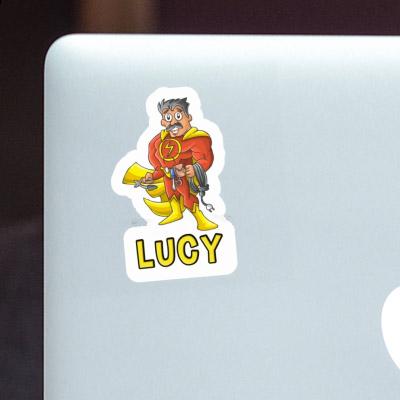 Sticker Lucy Electrician Image