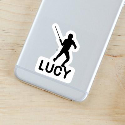 Autocollant Escrimeur Lucy Gift package Image