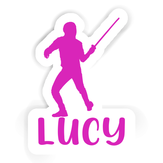 Sticker Lucy Fencer Notebook Image