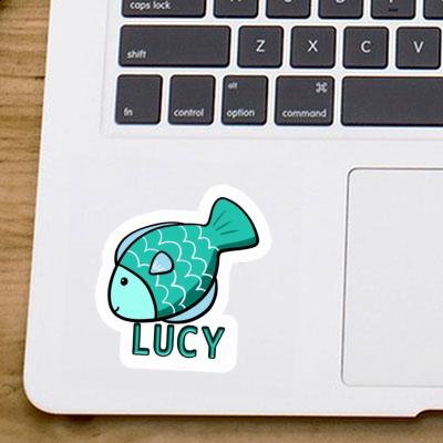 Autocollant Poisson Lucy Gift package Image