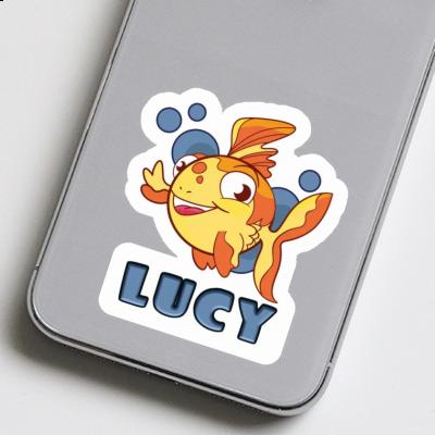 Sticker Fish Lucy Laptop Image