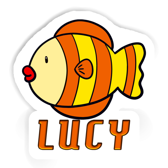 Aufkleber Fisch Lucy Gift package Image