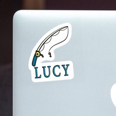 Fishing Rod Sticker Lucy Gift package Image