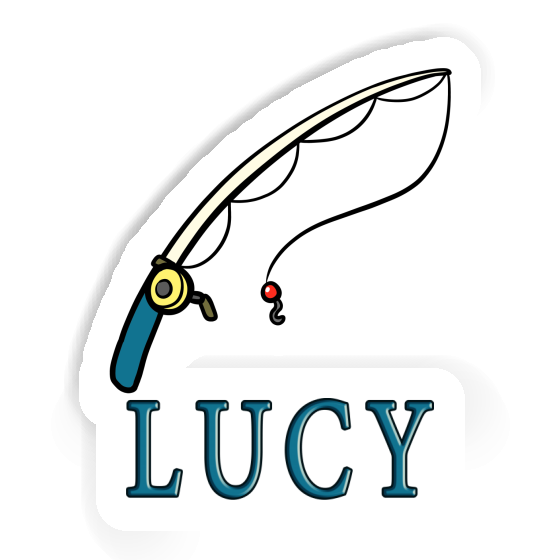 Fishing Rod Sticker Lucy Notebook Image