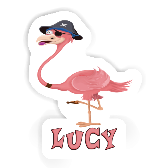 Sticker Flamingo Lucy Notebook Image