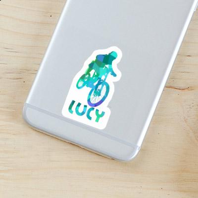 Lucy Aufkleber Freeride Biker Laptop Image