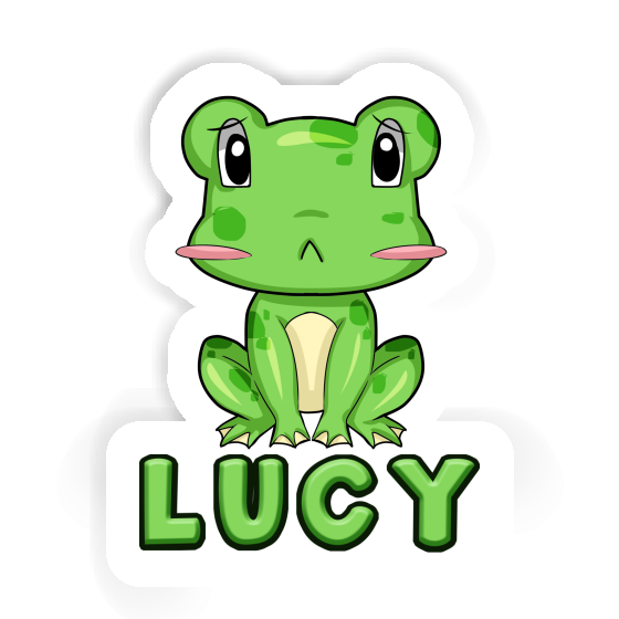 Frog Sticker Lucy Notebook Image