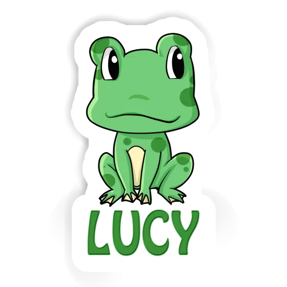 Sticker Lucy Frog Laptop Image