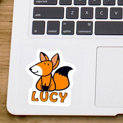 Lucy Aufkleber Fuchs Laptop Image