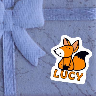 Lucy Aufkleber Fuchs Notebook Image