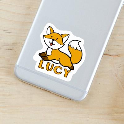 Sticker Lucy Fox Gift package Image