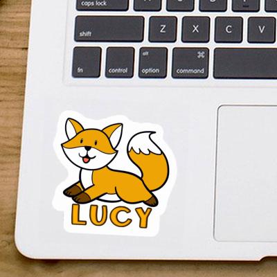 Sticker Lucy Fox Notebook Image