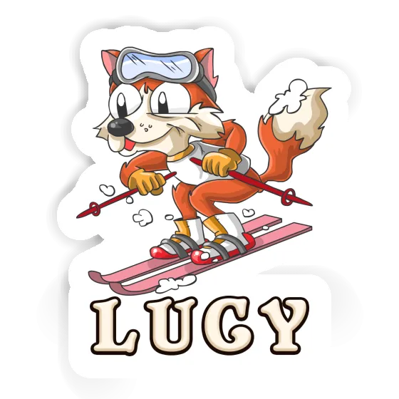 Lucy Sticker Skifahrer Gift package Image